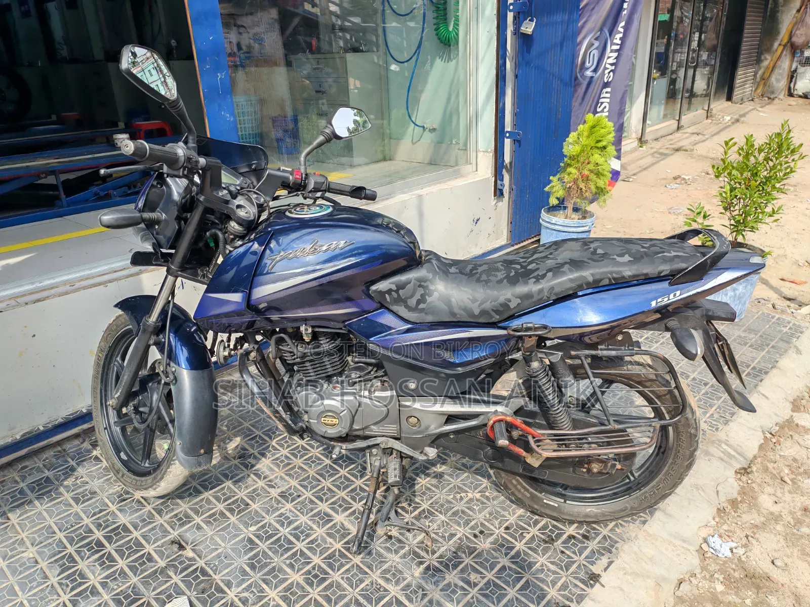 New Bajaj Pulsar 150 2017 Blue