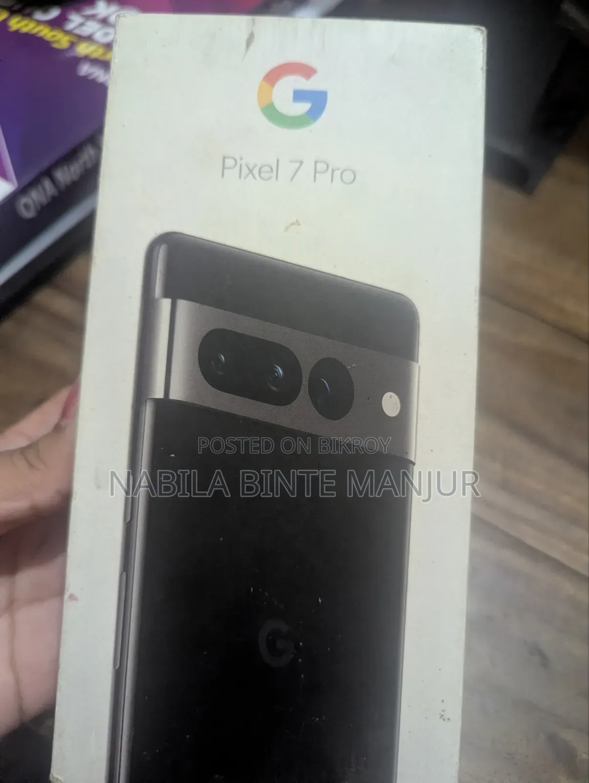 গুগল পিক্সেল ৭ প্রো ১২৮ জিবি ব্ল্যাক