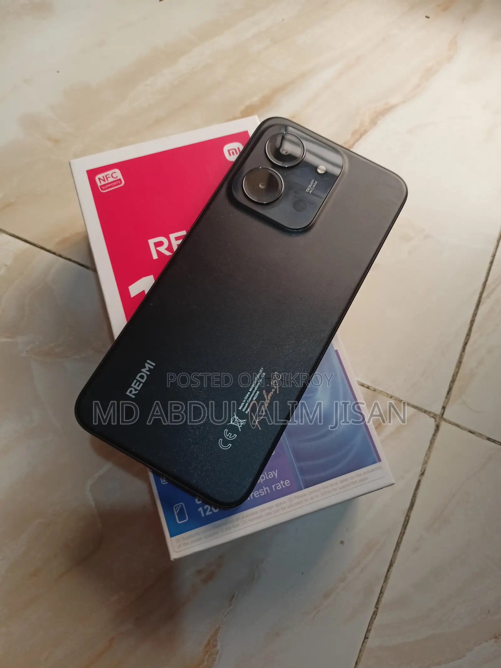 New Xiaomi Redmi 15C 256 GB Black