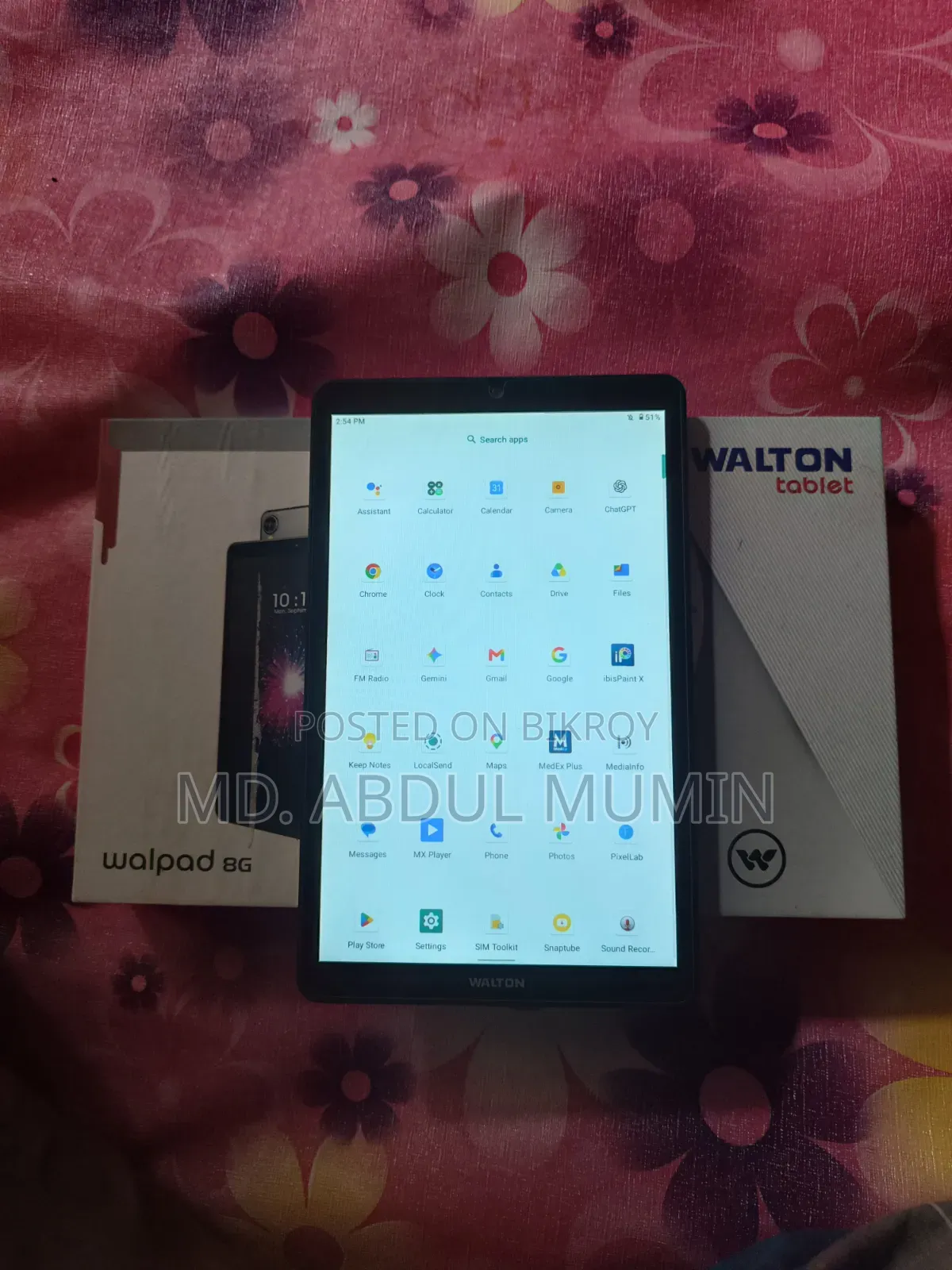Walton Walpad 8G 64 GB Silver