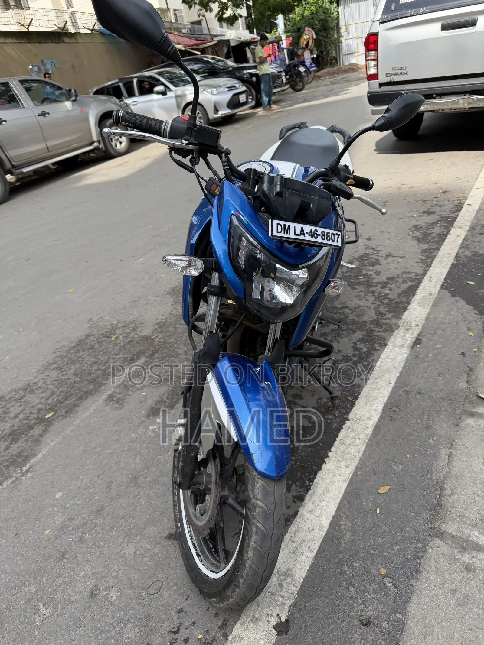 টিভিএস আপাচে আরটিআর ১৬০ ৪ভি ২০২০ নীল
