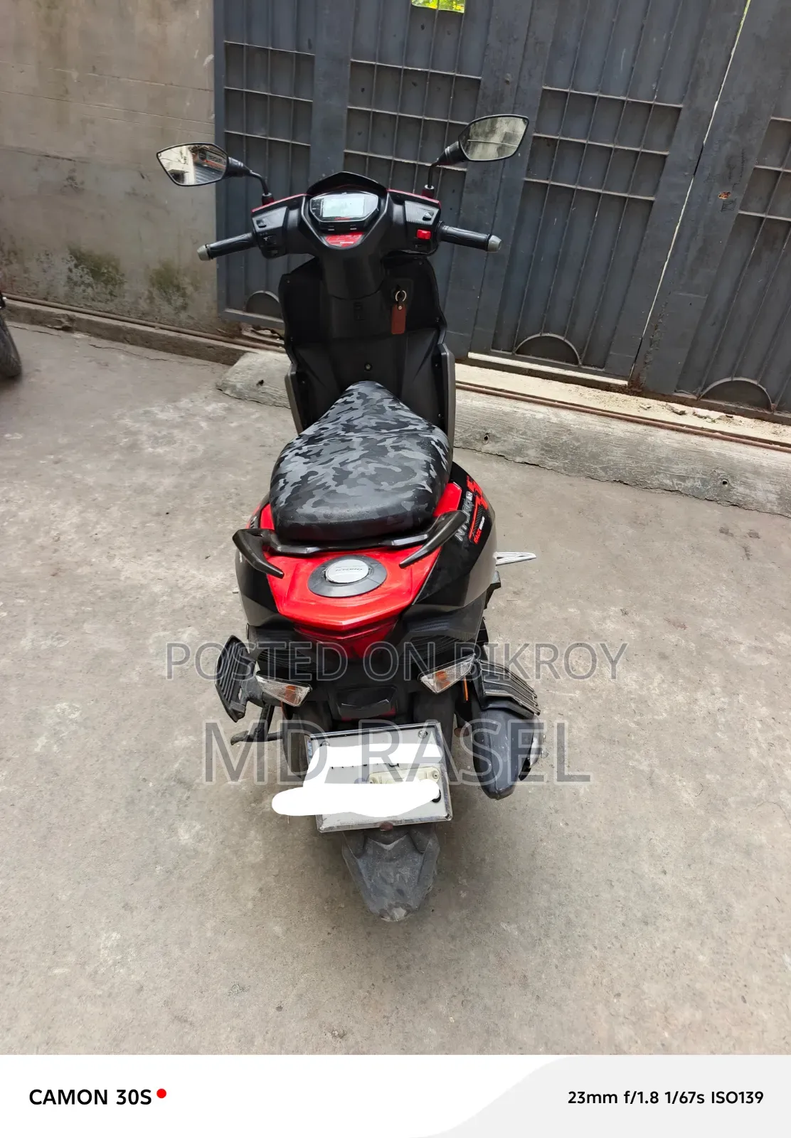 TVS Ntorq 125 2022 Red
