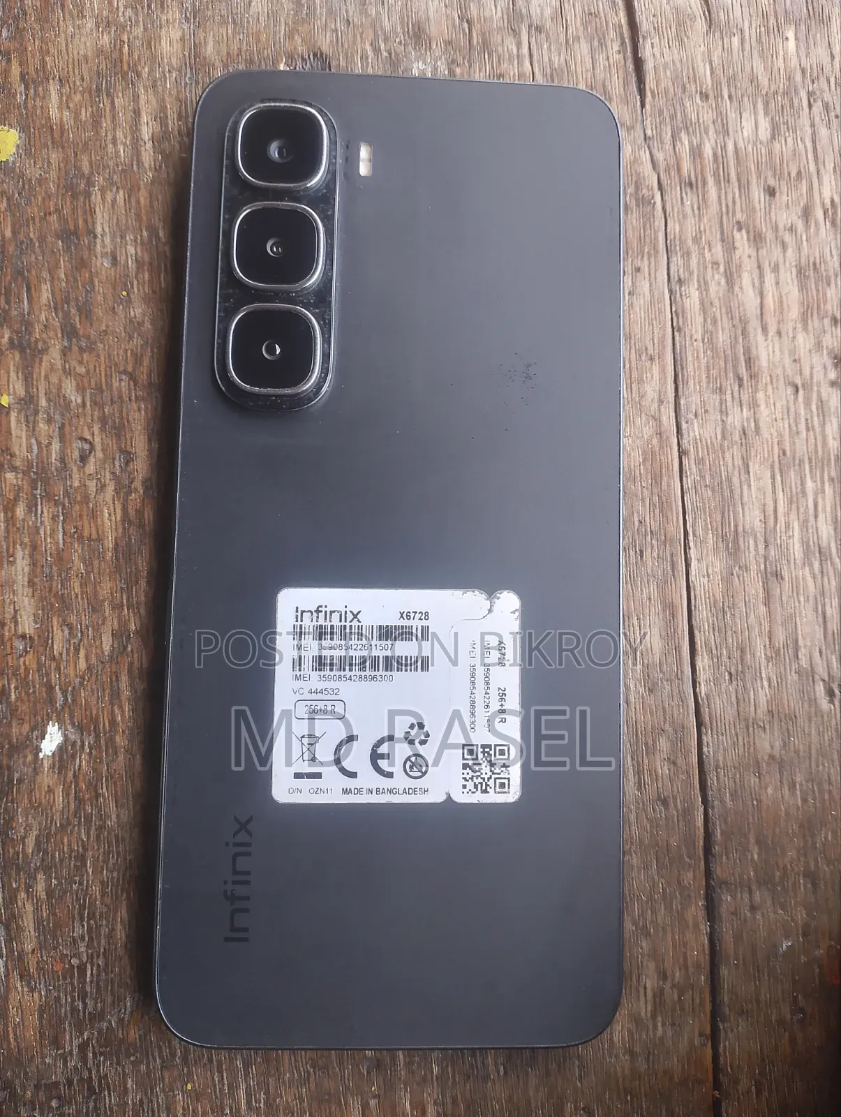 Infinix Hot 60i 256 GB Black