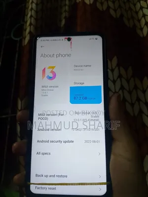 Xiaomi Poco X3 128 GB Blue