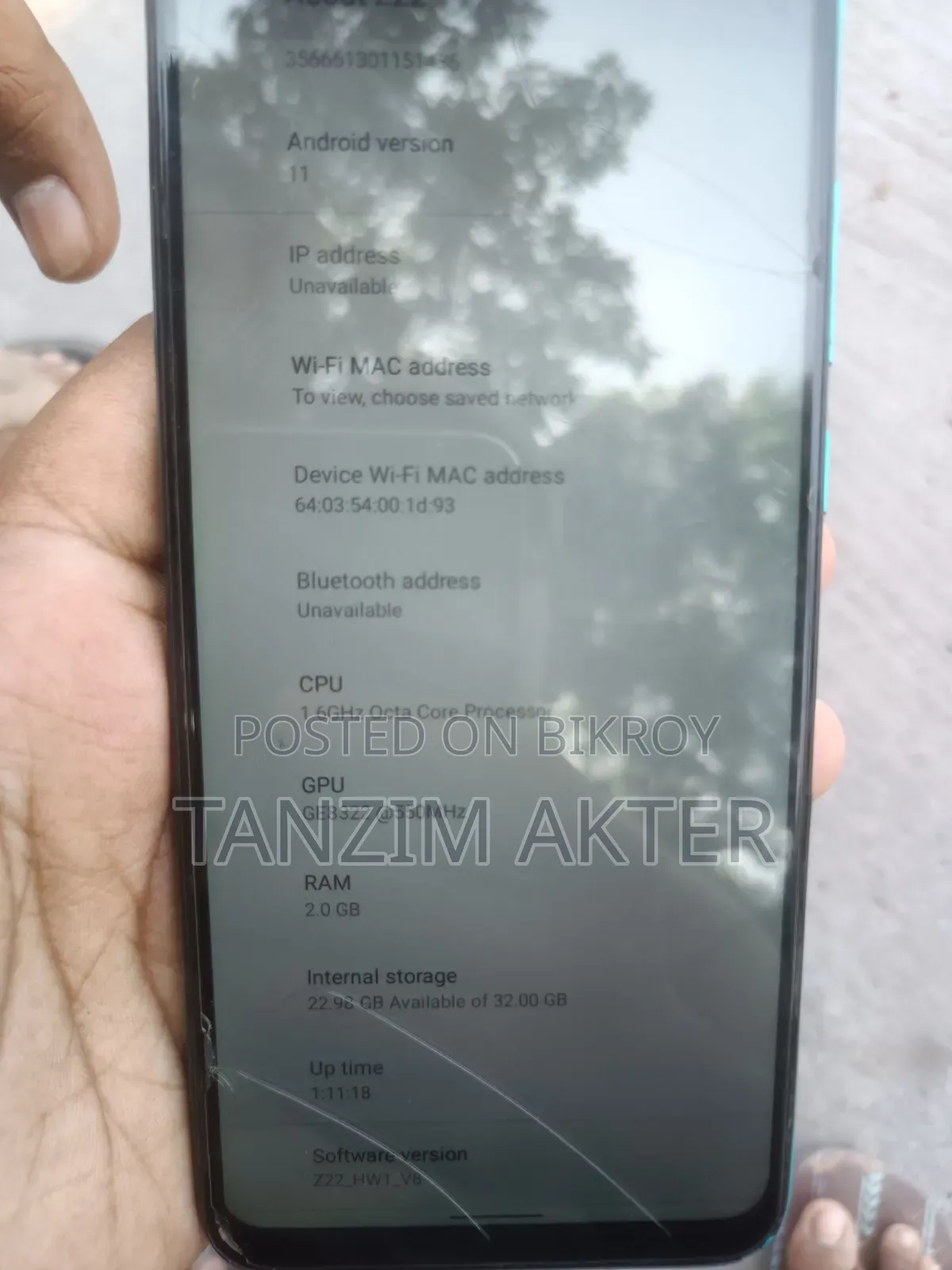 Symphony Z22 32 GB Blue