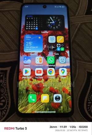 নতুন শাওমি রেডমি ১২ ১২৮ জিবি সাদা