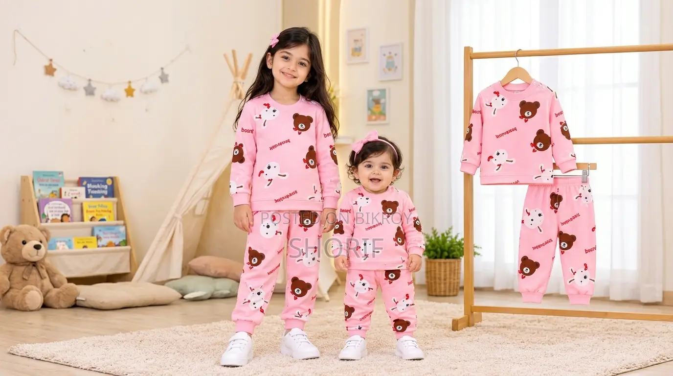 Kids Stylish Sweatshirt Set