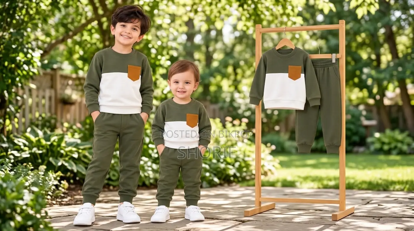 Kids Stylish Sweatshirt Set