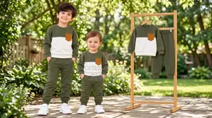 Kids Stylish Sweatshirt Set