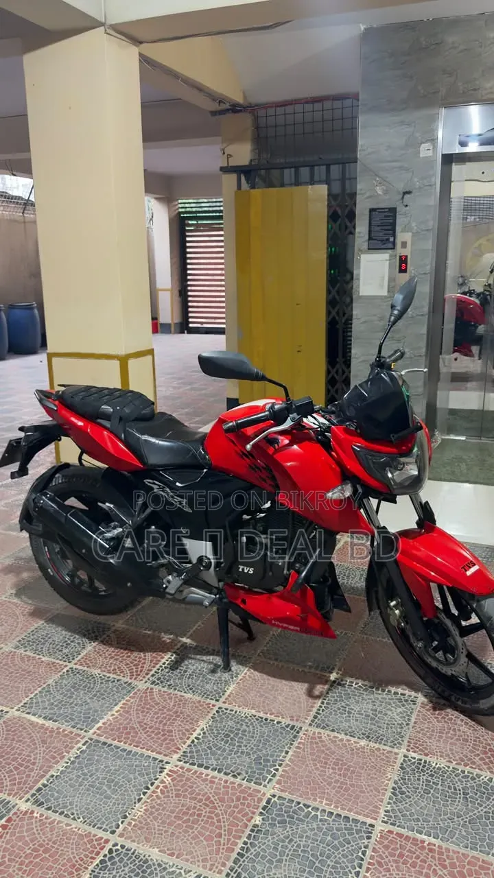 TVS Apache RTR 160 4V 2019 Red