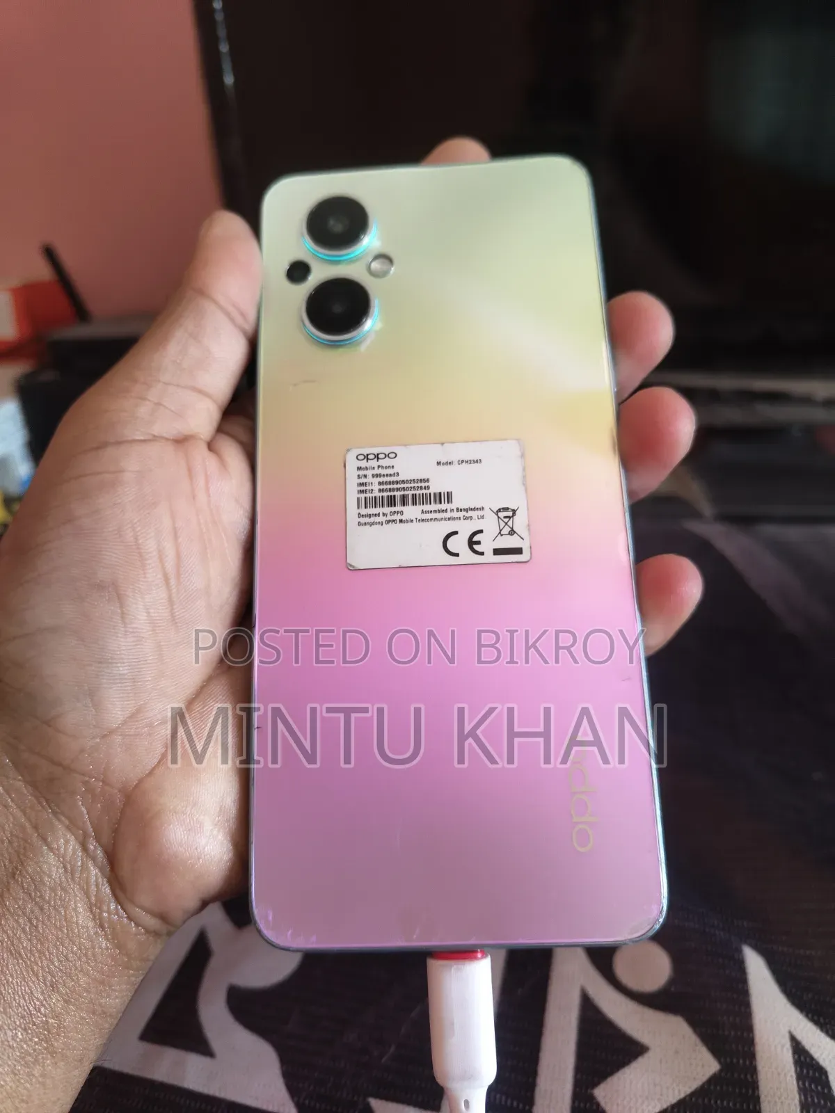 Oppo Reno7 Z 5G 128 GB Blue