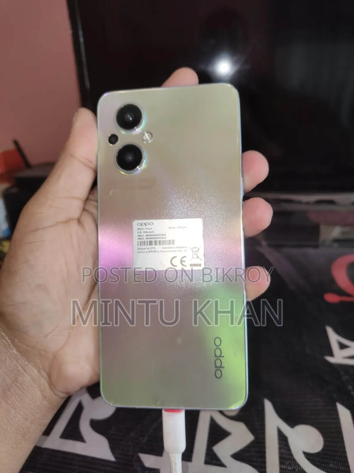 Oppo Reno7 Z 5G 128 GB Blue