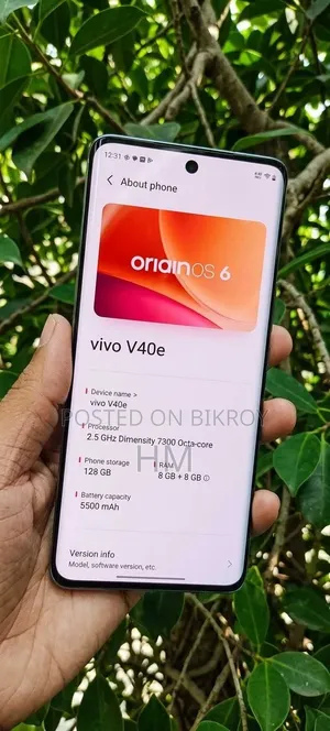 নতুন ভিভো ভি৪০ই ১২৮ জিবি গোল্ড