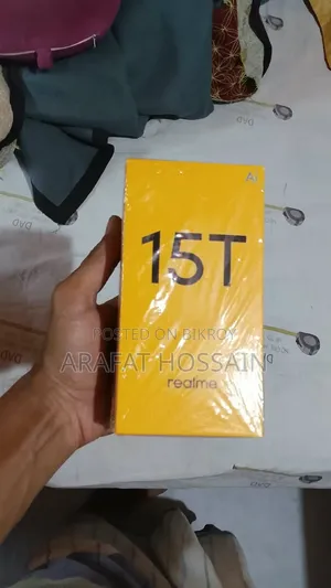 New Realme 15T 256 GB Silver