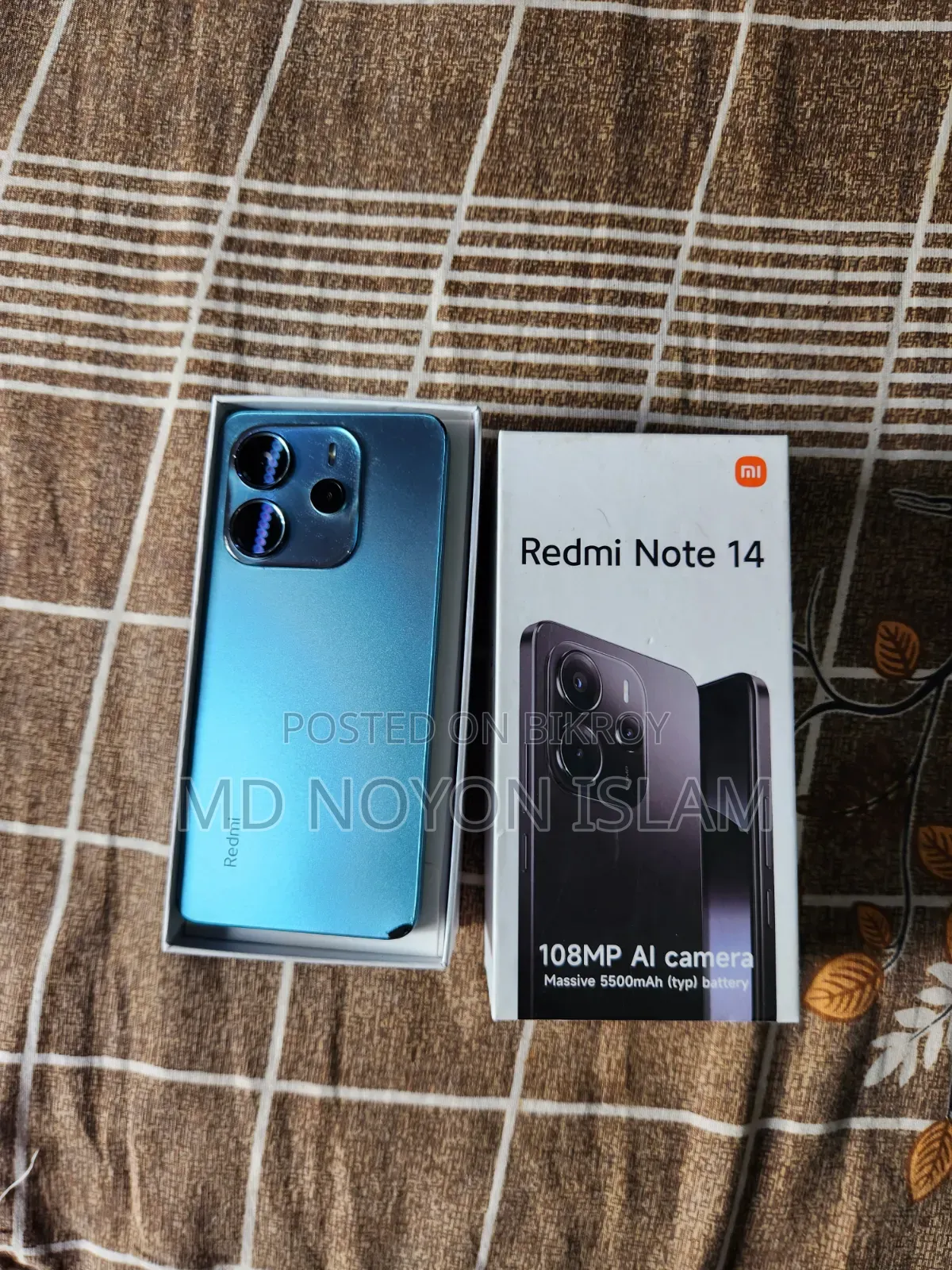 Xiaomi Redmi Note 14 4G 256 GB Blue