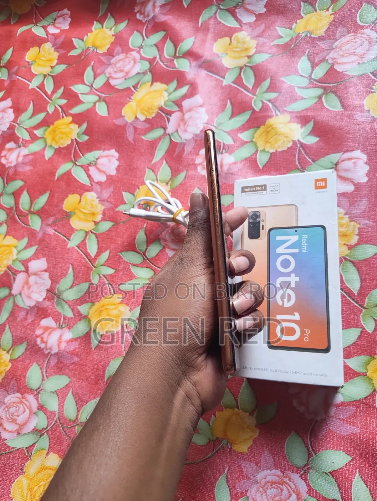 শাওমি রেডমি নোট ১০ প্রো ১২৮ জিবি রেড