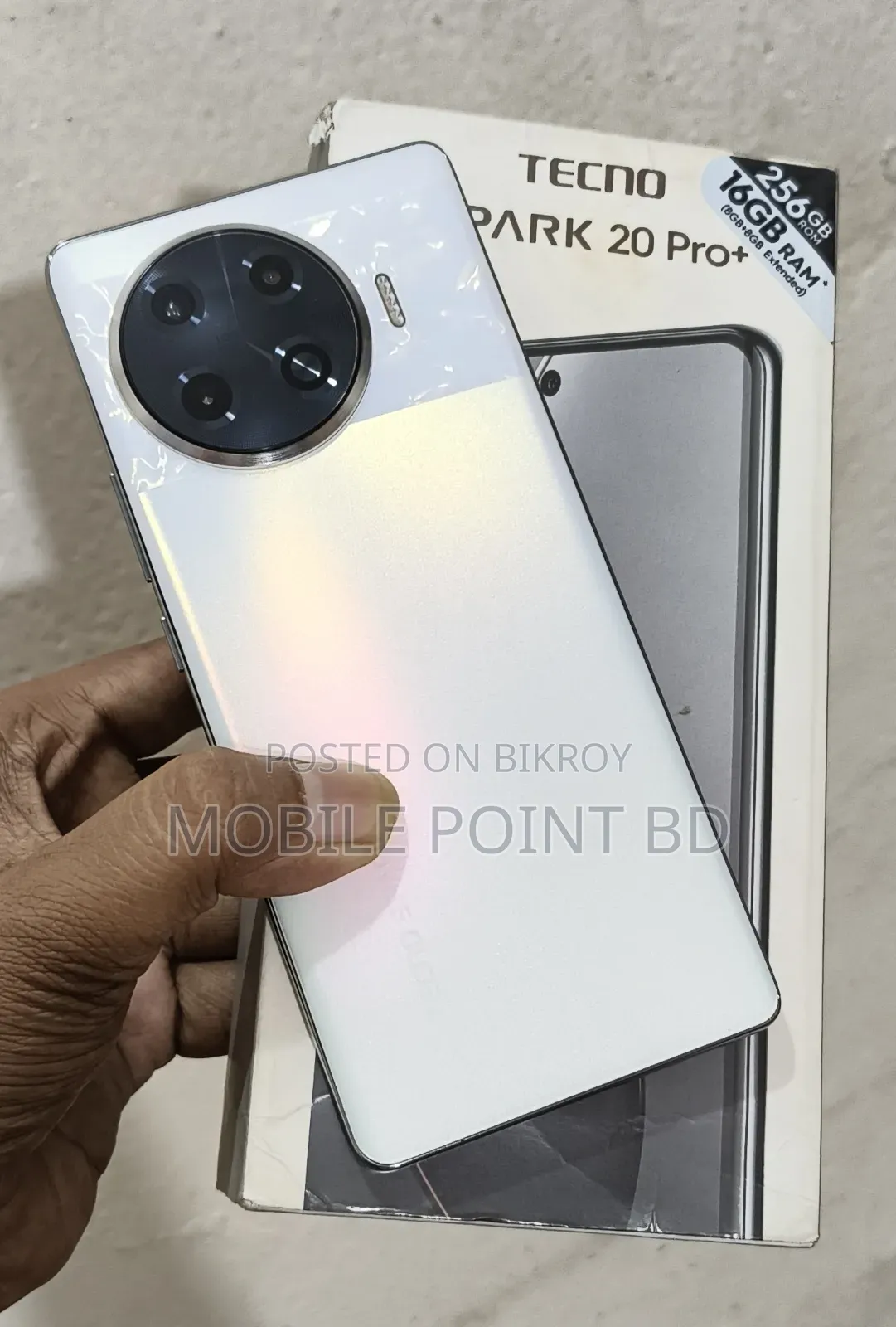 Tecno Spark 20 Pro Plus 256 GB White