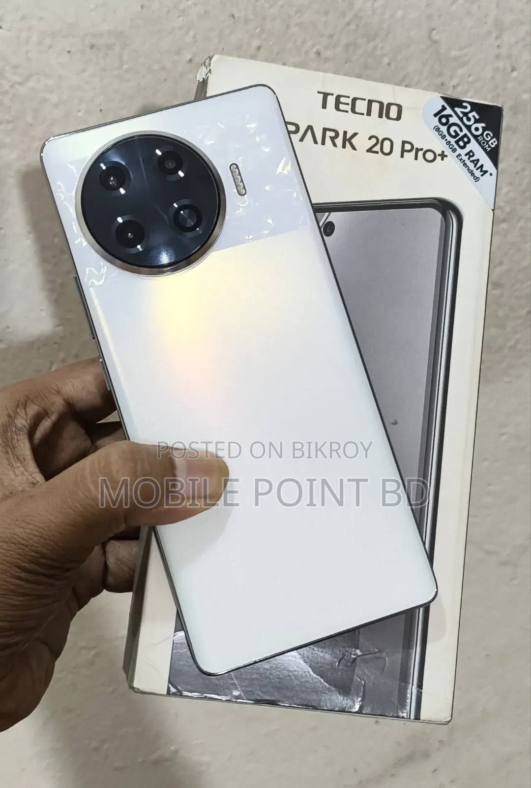 Tecno Spark 20 Pro Plus 256 GB White