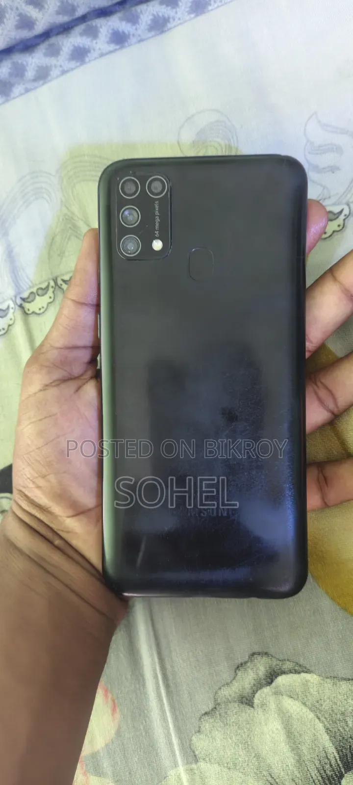 স্যামসাং গ্যালাক্সি এম৩১ ১২৮ জিবি ব্ল্যাক