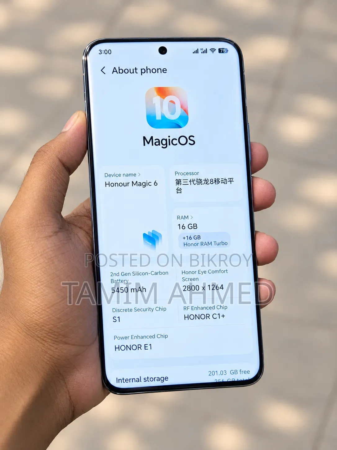 Honor Magic6 256 GB Green