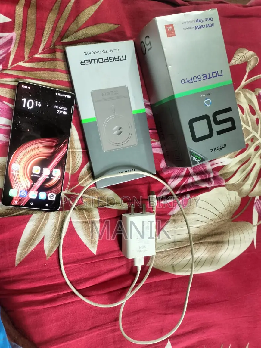 Infinix Note 50 Pro 256 GB Silver