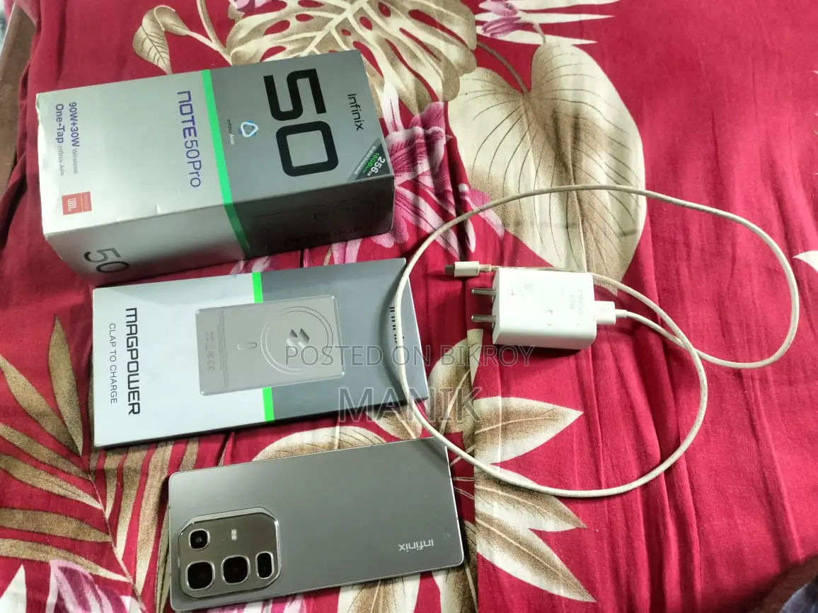 Infinix Note 50 Pro 256 GB Silver