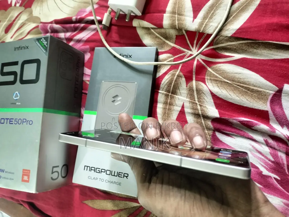 Infinix Note 50 Pro 256 GB Silver