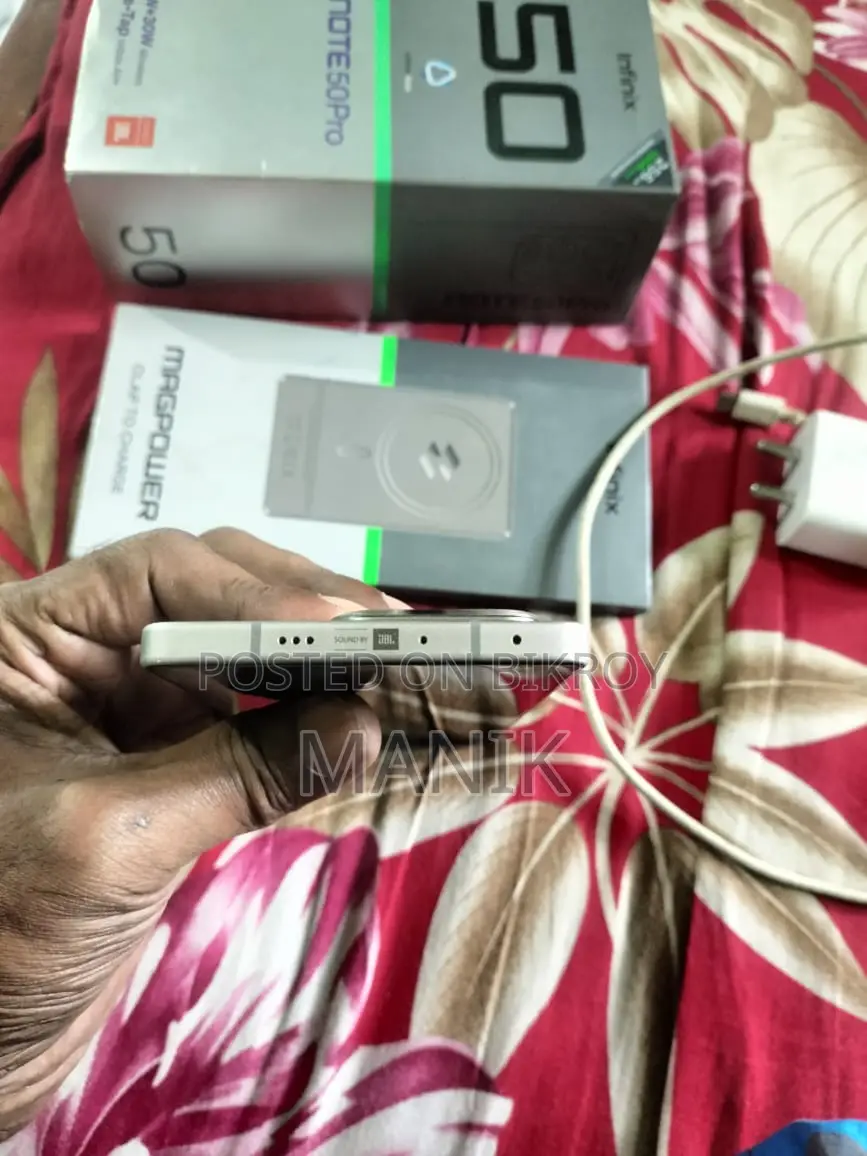 Infinix Note 50 Pro 256 GB Silver