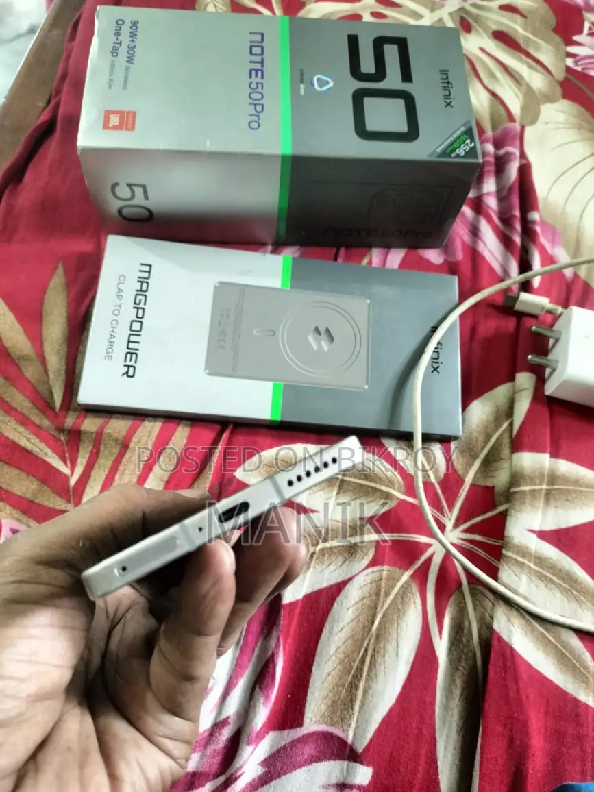Infinix Note 50 Pro 256 GB Silver
