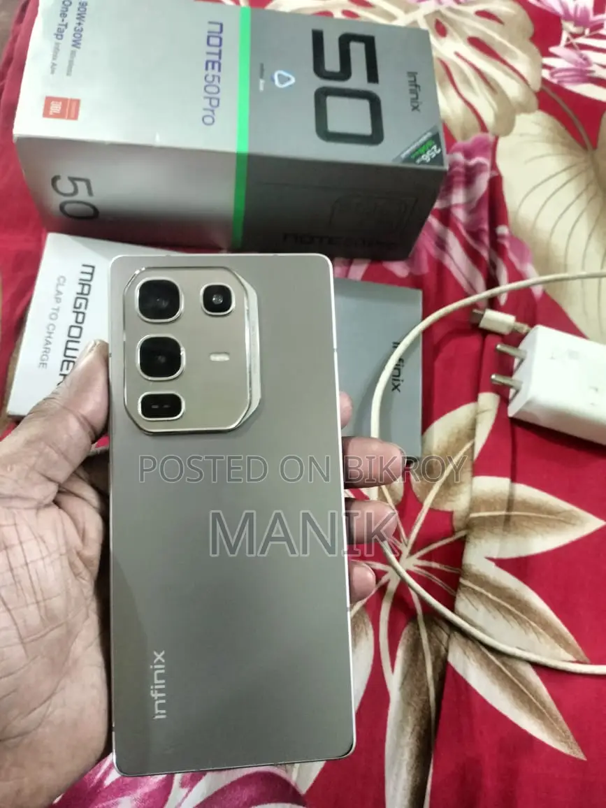 Infinix Note 50 Pro 256 GB Silver