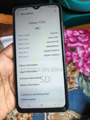 Samsung Galaxy A20s 32 GB Black