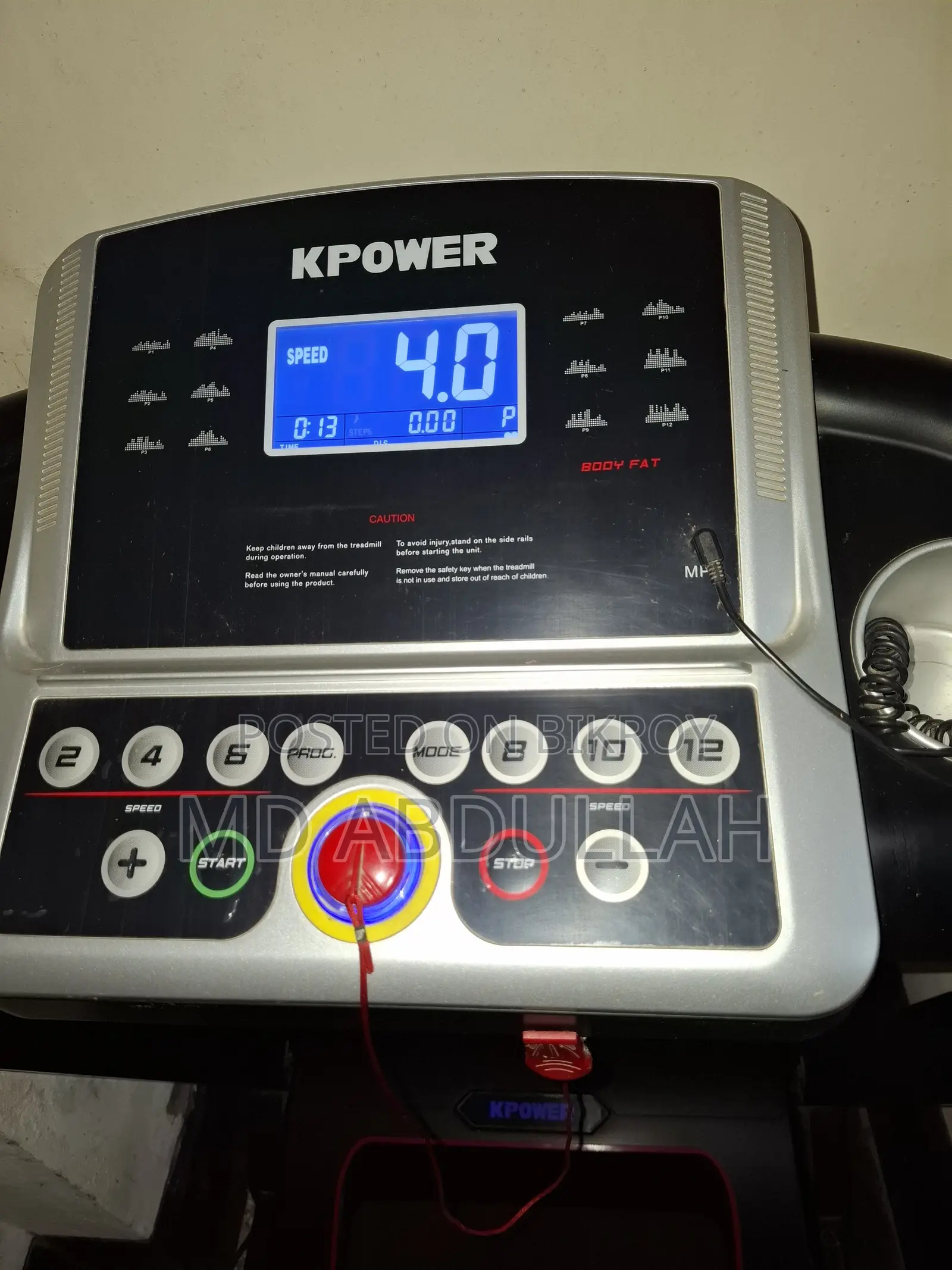 KPOWER K243 Motorized Treadmill for Sale - Excellent Condition!