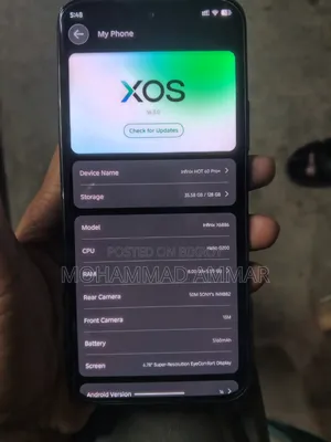 ইনফিনিক্স হট ৬০ প্রো+ ১২৮ জিবি ব্ল্যাক