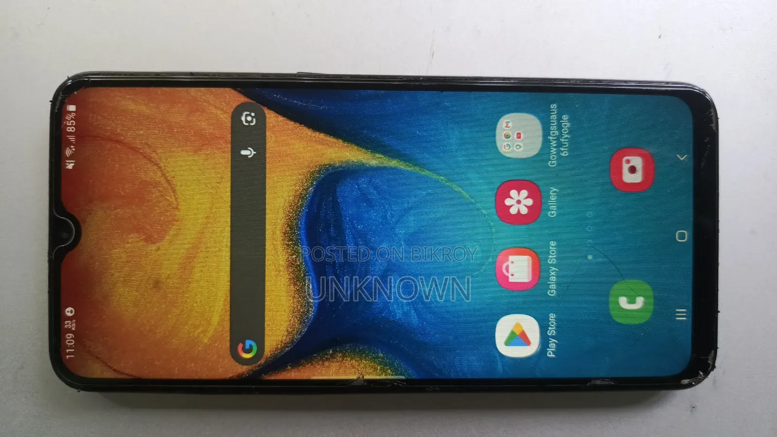 স্যামসাং গ্যালাক্সি এ২০ ৩২ জিবি নীল