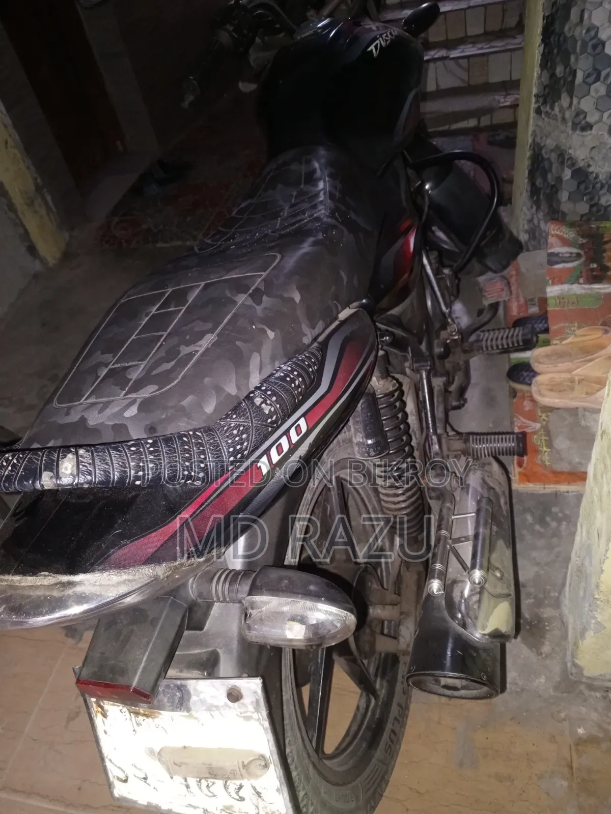 Bajaj Discover 100 2018 Black
