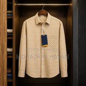 Formal Official Cotton Check Shirt
