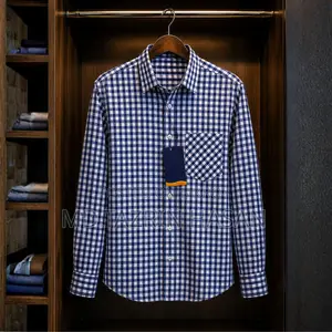 Formal Official Cotton Check Shirt