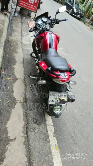 টিভিএস আপাচে আরটিআর ১৬০ টুভি ২০১৮ লাল
