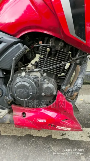 টিভিএস আপাচে আরটিআর ১৬০ টুভি ২০১৮ লাল