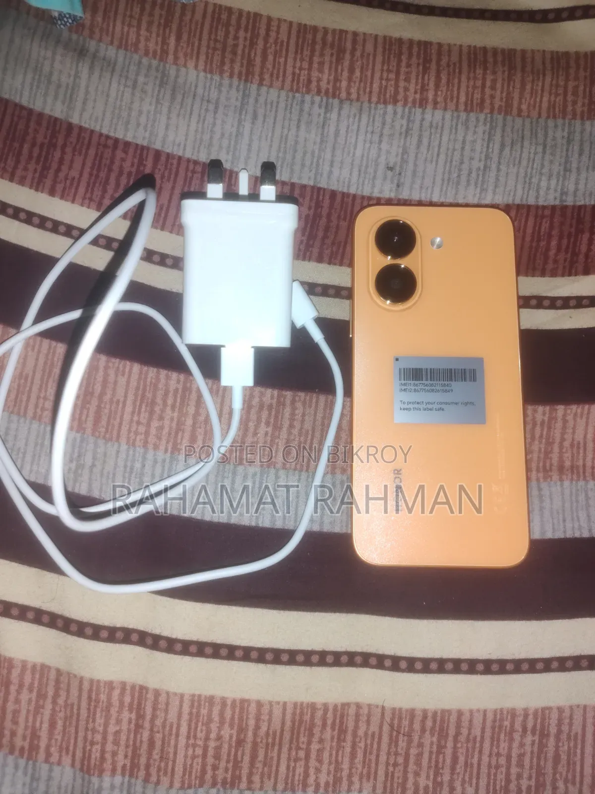 New Honor X7e 128 GB Orange