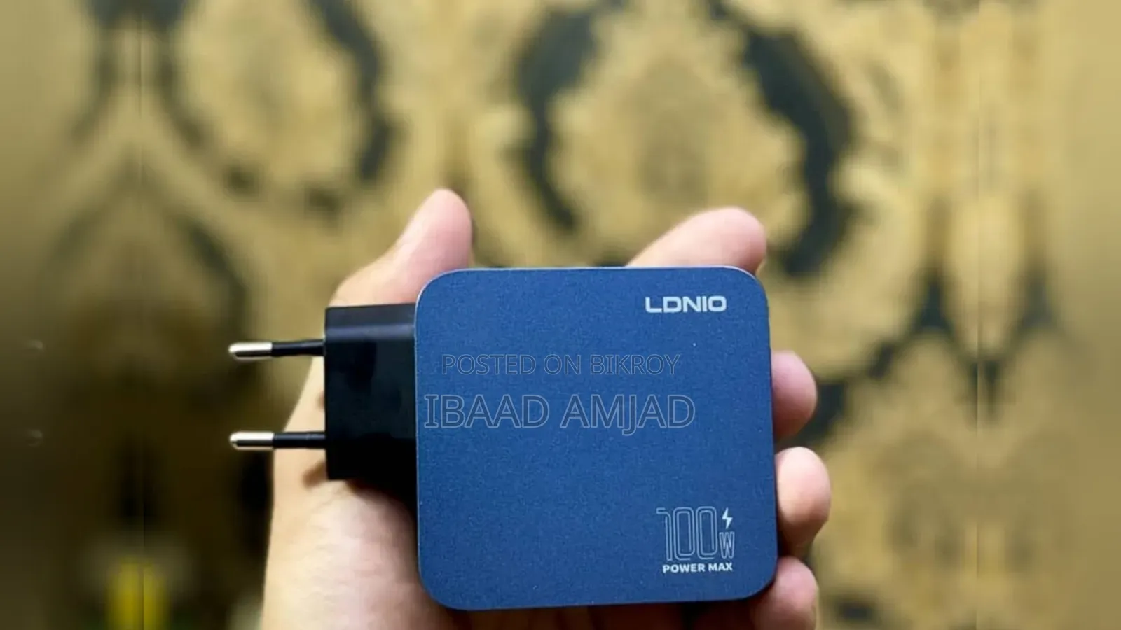 LDNIO Z6 3 USB Ports 65W GaN Travel Adapter