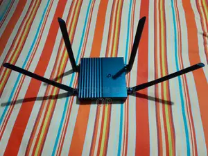 The router is completely new, there are no issues