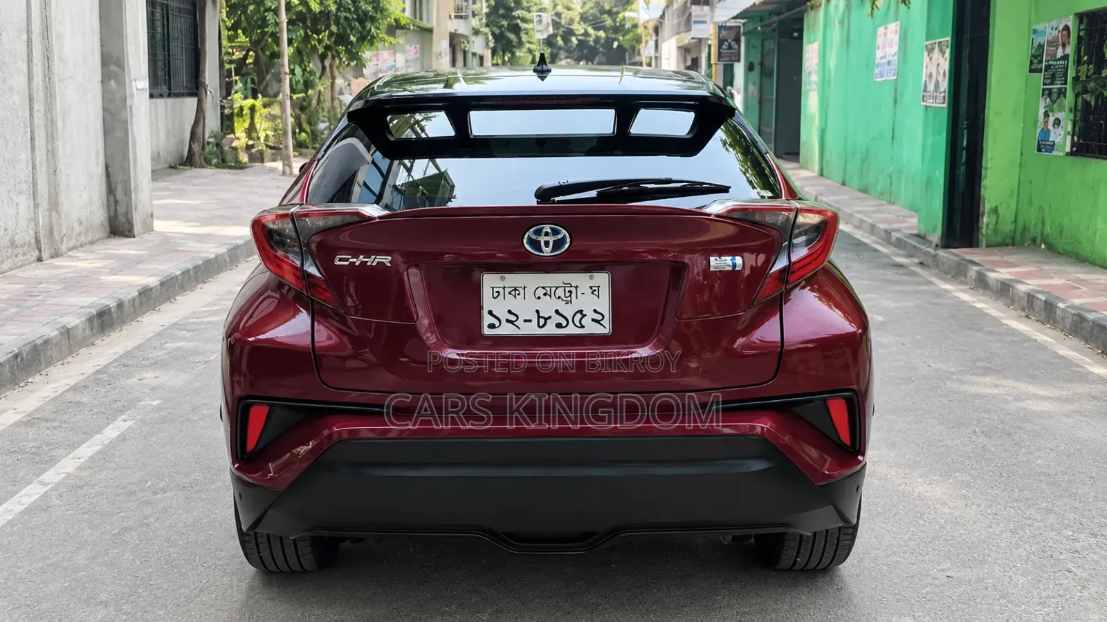 Toyota C-HR 2018 Maroon