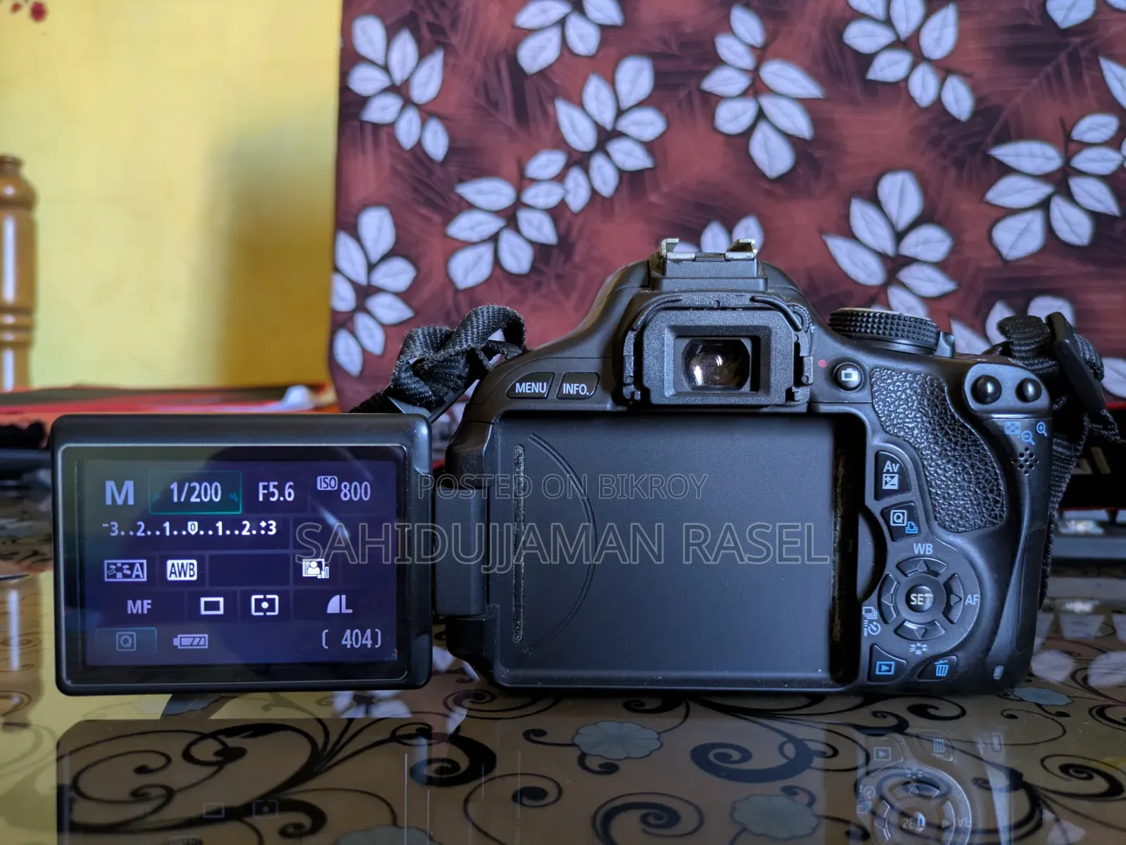 Canon EOS 600D DSLR Camera বিক্রি হবে!
