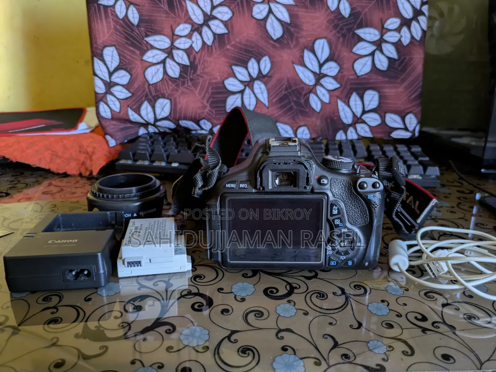 Canon EOS 600D DSLR Camera বিক্রি হবে!