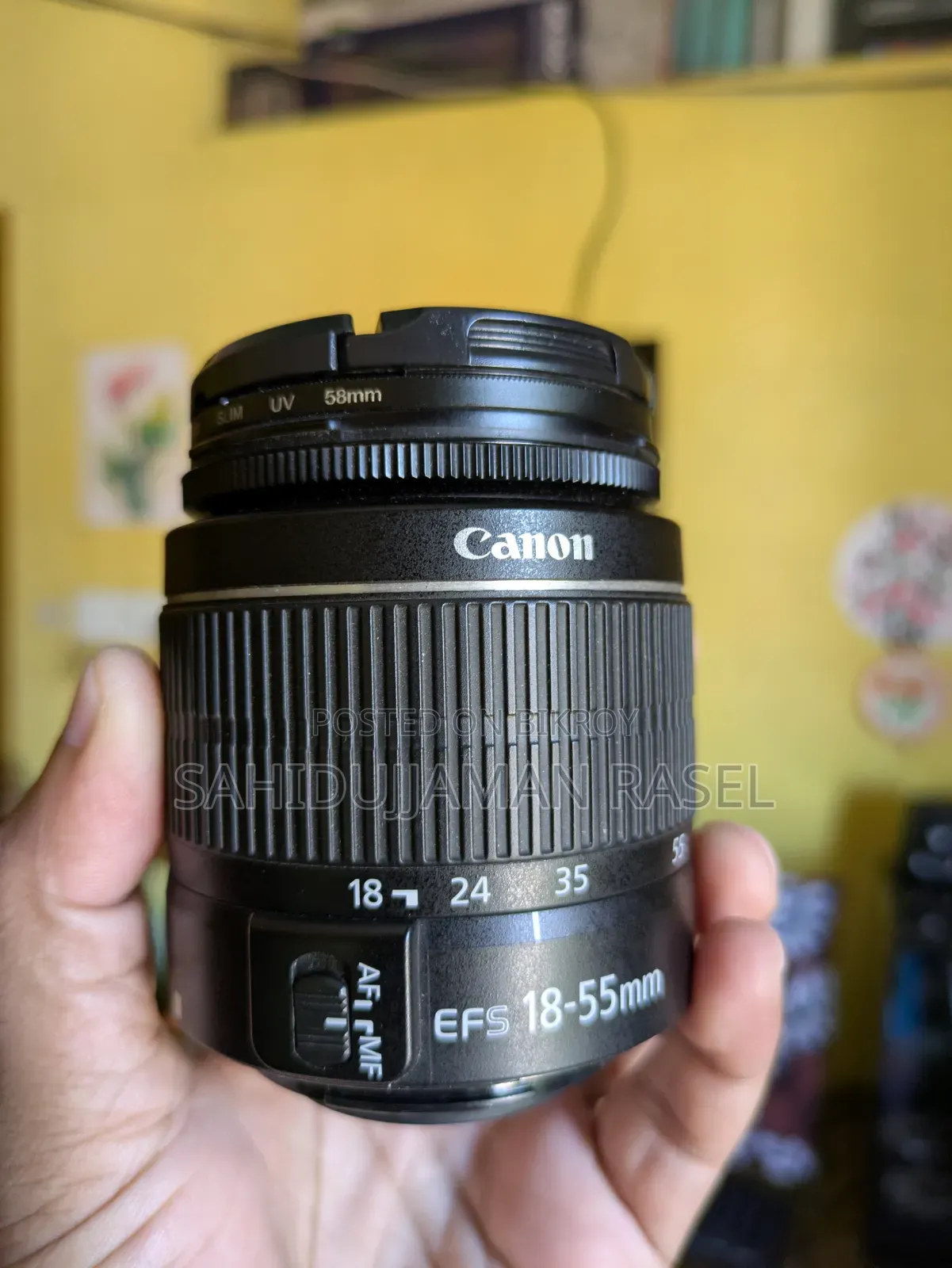 Canon EOS 600D DSLR Camera বিক্রি হবে!