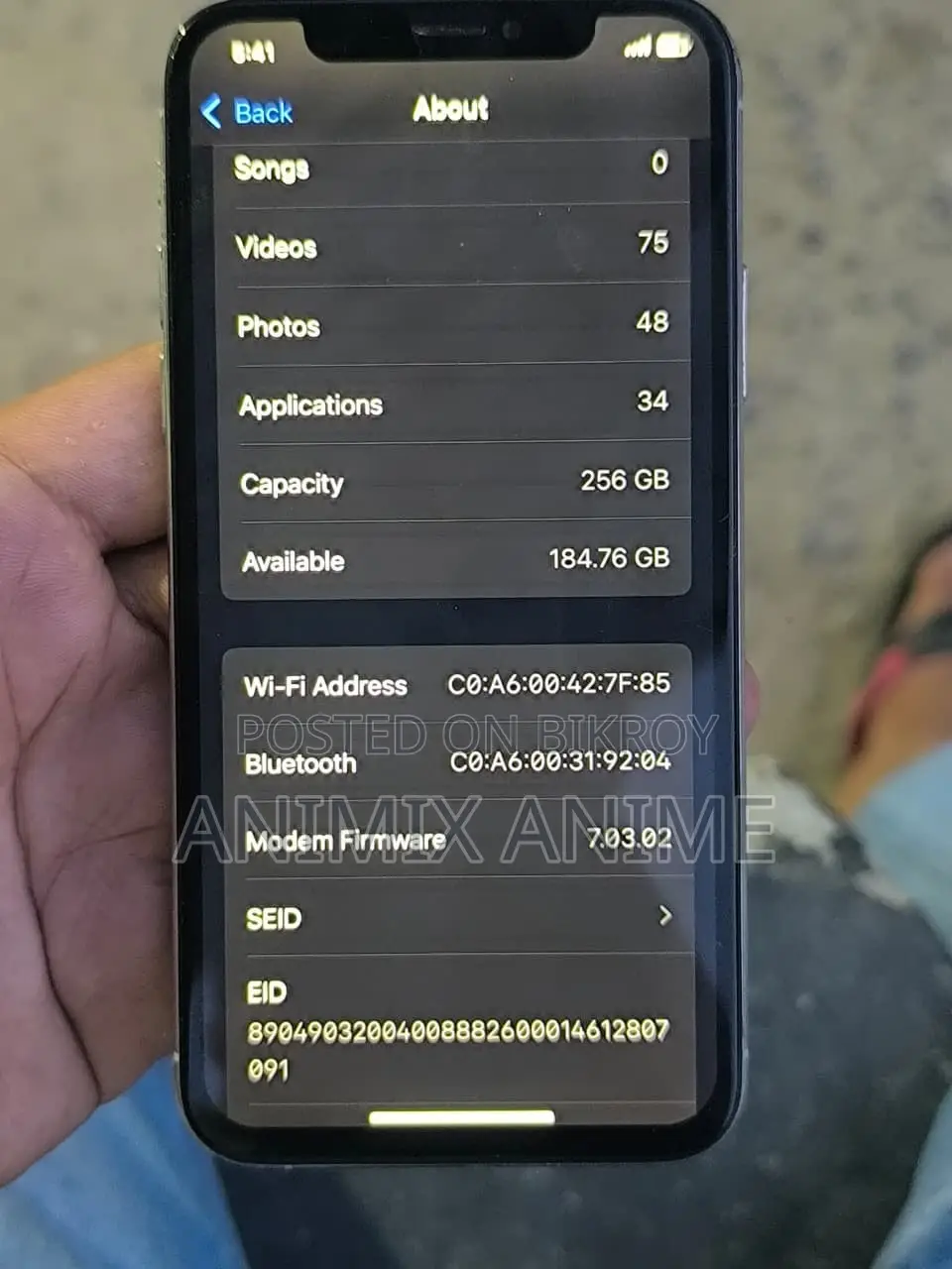 অ্যাপল আইফোন এক্সএস ২৫৬ জিবি সাদা