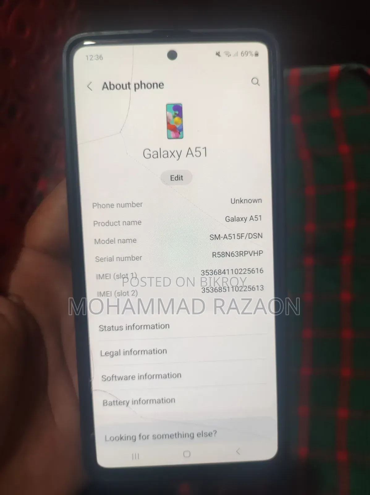 Samsung Galaxy A51 5G 128 GB Green