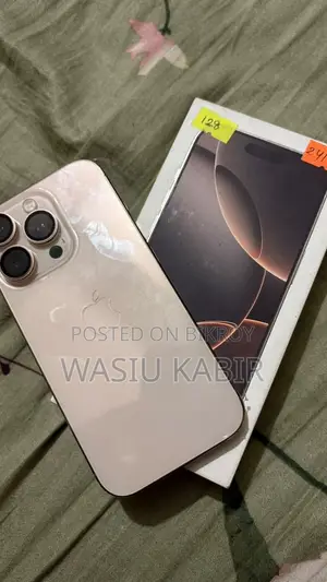 অ্যাপল আইফোন ১৬ প্রো ১২৮ জিবি গোল্ড