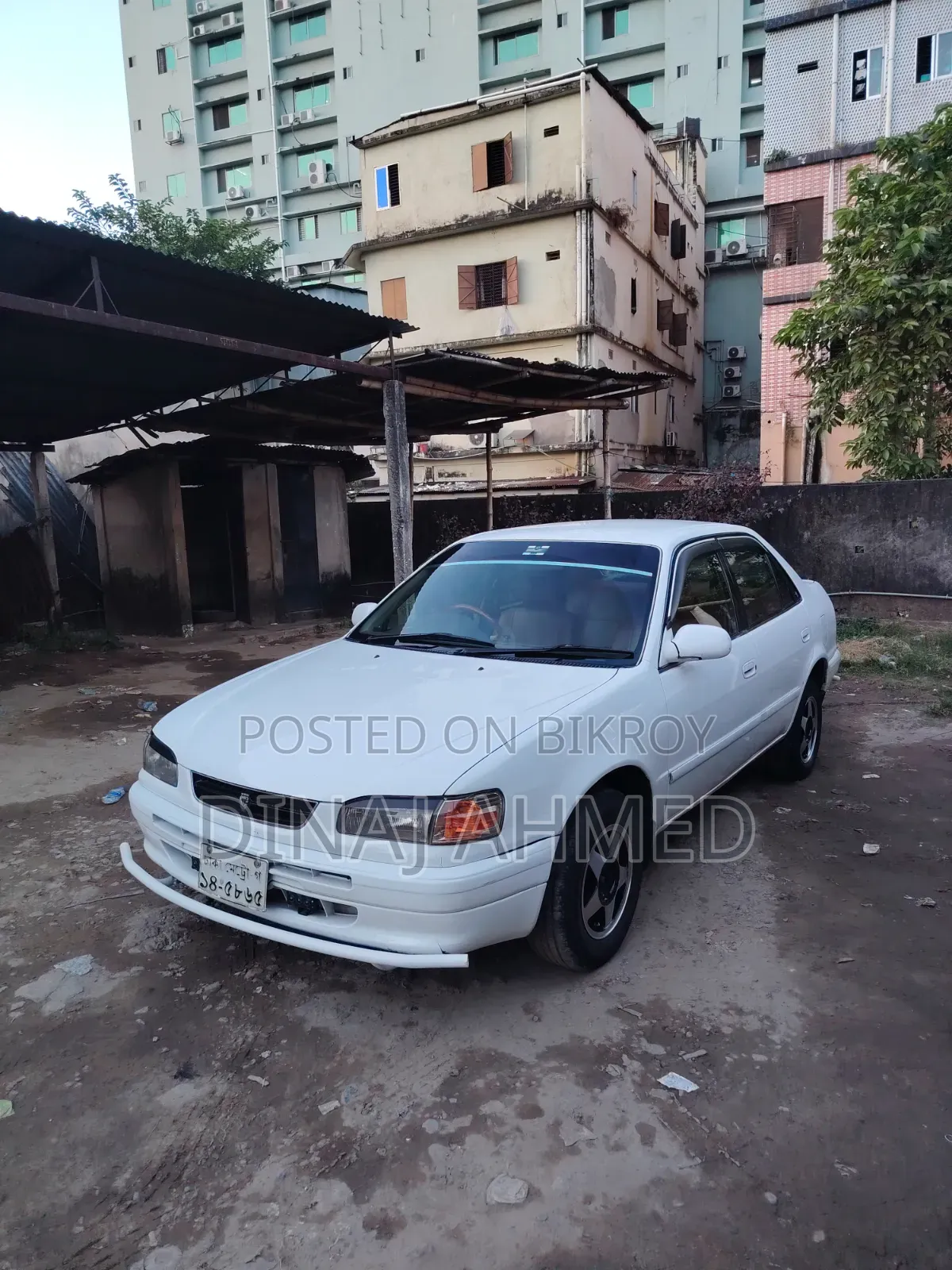 টয়োটা করোল্লা অটোমেটিক ১৯৯৫ হোয়াইট